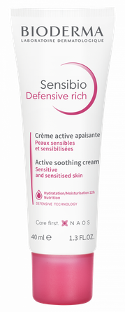 BIODERMA Sensibio Defensive rich krēms, 40 ml