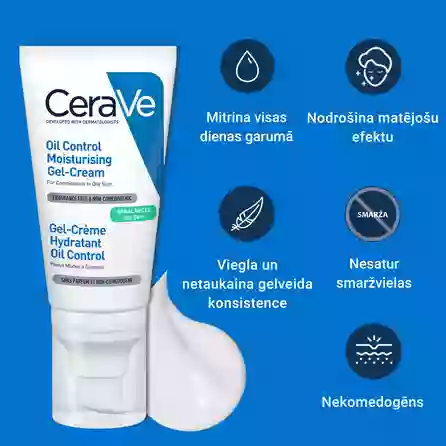 CERAVE Oil Control Moisturising face cream, 52 ml