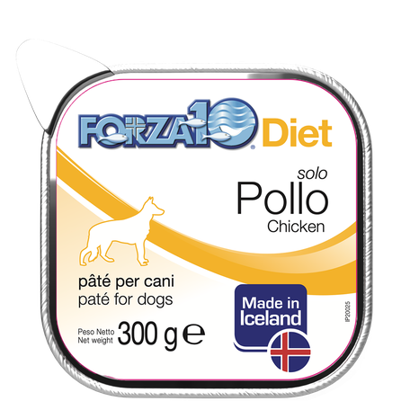 FORZA10 Solo Diet Vista, Suņiem pastēte, 300 g