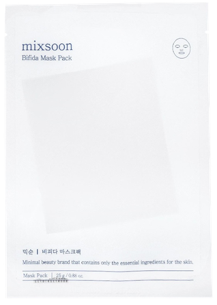 MIXSOON Bifida 25g sheet face mask, 5 pcs.