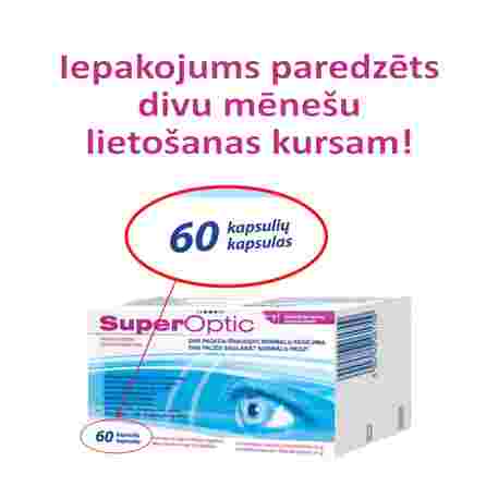 SUPER OPTIC capsules, 60 pcs.