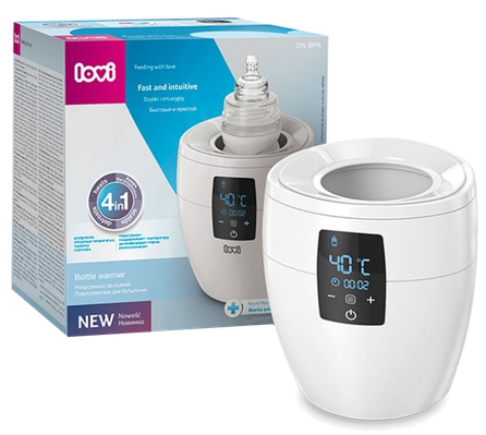 LOVI  4in1 White bottle warmer, 1 pcs.