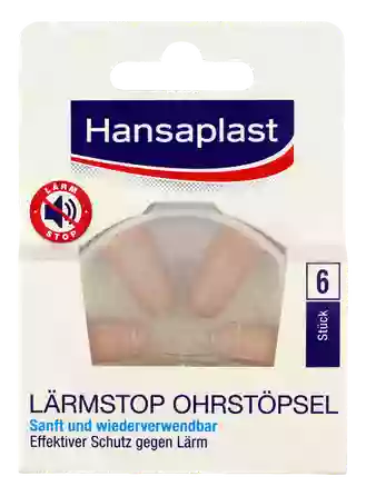 HANSAPLAST Larm Stop ear plugs, 6 pcs.