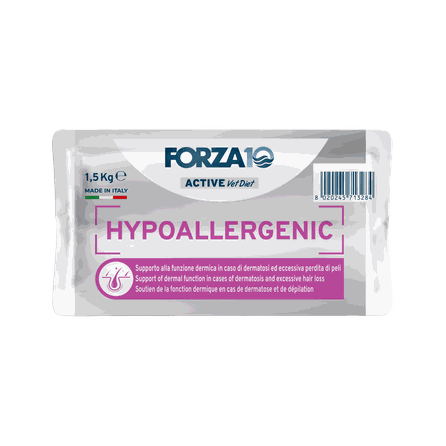 FORZA10 Active Vetdiet Cat Hypoallergenic, Kaķiem sausā barība, 1.5 kg