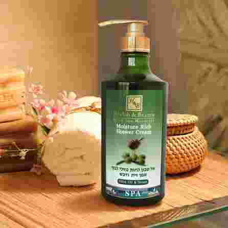 HEALTH&BEAUTY Dead Sea Minerals Olive Oil & Honey shower cream, 780 ml