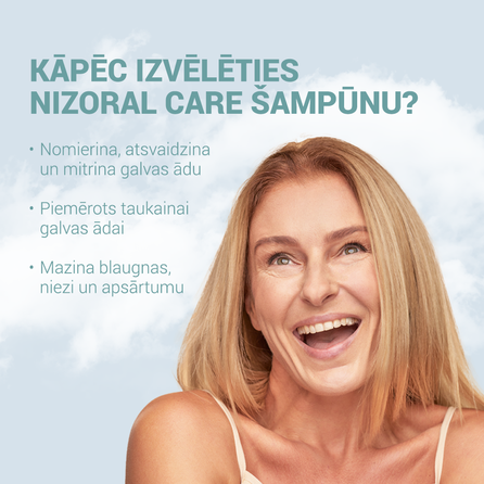 NIZORAL Care Dry & Sensitive Scalp Для Сухой И Чувствительной Кожи Головы шампунь, 200 мл
