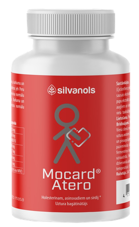 MOCARD Atero kapsulas, 120 gab.