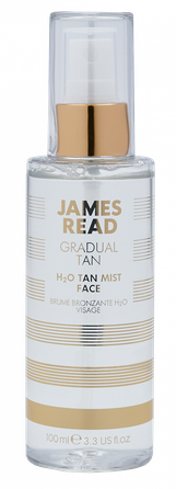 JAMES READ Gradual Tan H2O Автозагар Для Лица С Розовой Водой спрей, 100 мл