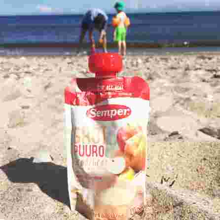 SEMPER Ābolu, Persiku, Banānu Un Graudaugu (No 6 Mēn.) biezputra, 120 g