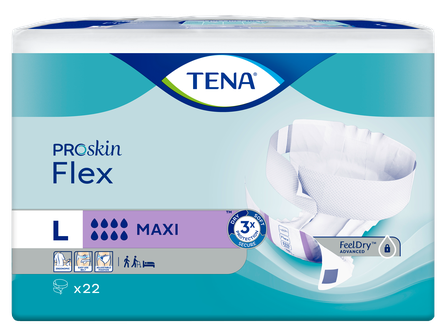 TENA Flex Maxi L подгузники, 22 шт.