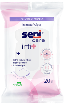 SENI Care влажные салфетки, 20 шт.