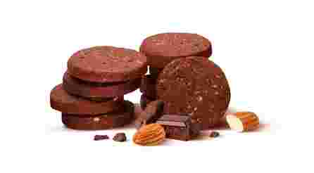 THE BEGINNINGS Almond cocoa  cookies, 80 g