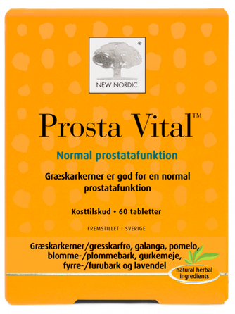 NEW NORDIC Prosta Vital tabletes, 60 gab.