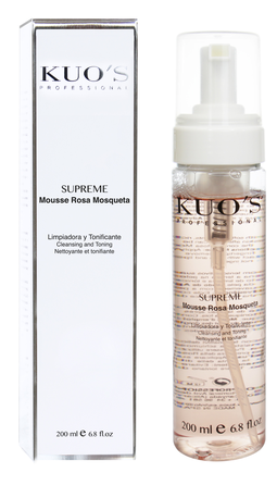 KUOS Supreme Rosa Mosqueta Cleansing and Toning очищающая пенка, 200 мл