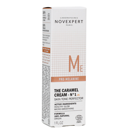 NOVEXPERT  The Caramel Cream Ivory Nr.1 Pro Melanine BB face cream, 30 ml