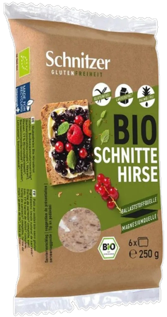 SCHNITZER Bio Hirse bread, 250 g