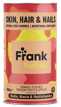 FRANK FRUITIES Skin, Hair & Nails jelly candies, 80 pcs.