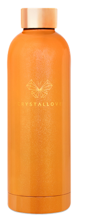 CRYSTALLOVE Peach Fuzz Thermal bottle, 500 ml