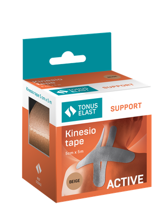 TONUS ELAST Kinesiology Tape 5cm x 5m kinesiology tape, 1 pcs.