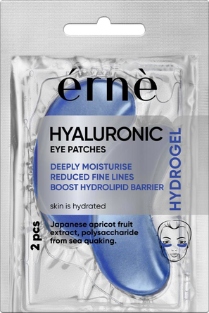 ERNE Hyaluronic, Hydrogel  eye patches, 2 pcs.