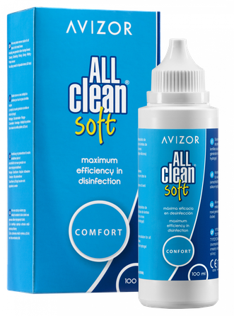 AVIZOR All Clean contact lens solution, 100 ml
