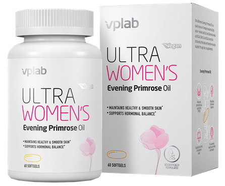VPLAB Ultra Women's Evening Primrose softgel capsules, 60 pcs.