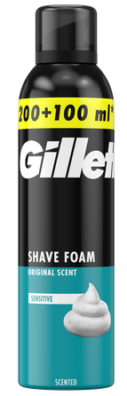 GILLETTE Series Sensitive shaving foam, 300 ml