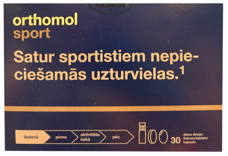 ORTHOMOL Sport deva, 30 gab.