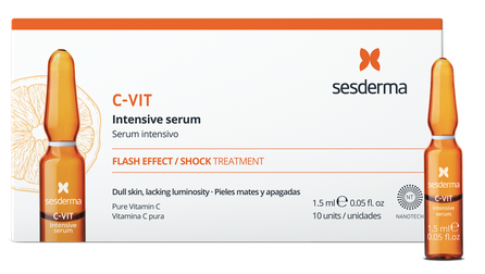 SESDERMA C-Vit Intensive 12 % (1,5 ml) ampulas, 10 gab.