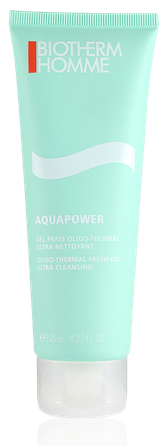 BIOTHERM Aquapower Homme attīroša želeja, 125 ml
