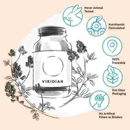 VIRIDIAN Vitamin D3 2000iu Vegan капсулы, 60 шт.