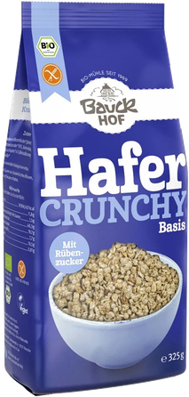BAUCK HOF Bio Kraukšķīgas auzu pārslas, 325 g
