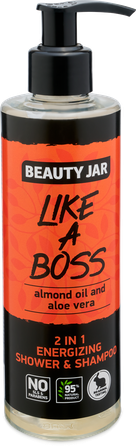 BEAUTY JAR Like A Boss šampūns/dušas želeja, 250 ml