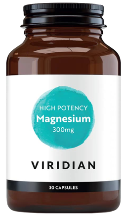 VIRIDIAN High Potency Magnesium 300 mg capsules, 30 pcs.