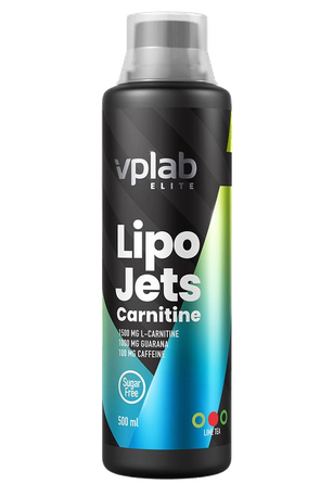 VPLAB Lipo Jets Carnitine Lime Tea fat-burning supplement, 500 ml