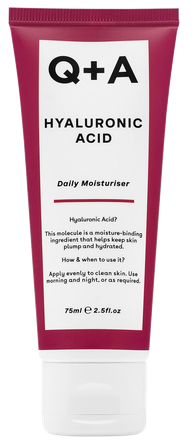 Q+A Hyaluronic Acid Daily moisturizer, 75 ml