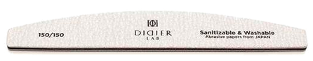 DIDIER LAB Halfmoon Speedy Zebra 150/150 nail file, 1 pcs.