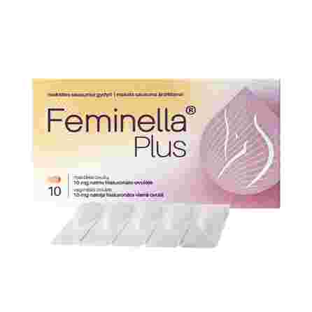 FEMINELLA  Plus vaginal ovules, 10 pcs.