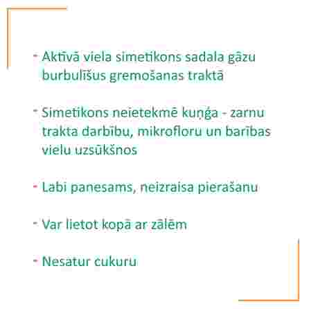 SIMETIGAST FORTE 240 mg mīkstās kapsulas, 10 gab.