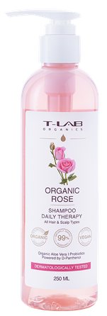T-LAB Rose Daily Therapy šampūns, 250 ml
