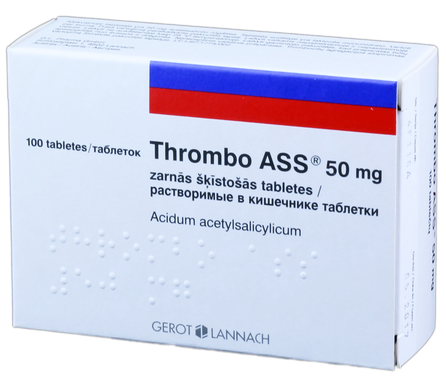 THROMBO ASS 50 mg pills, 100 pcs.