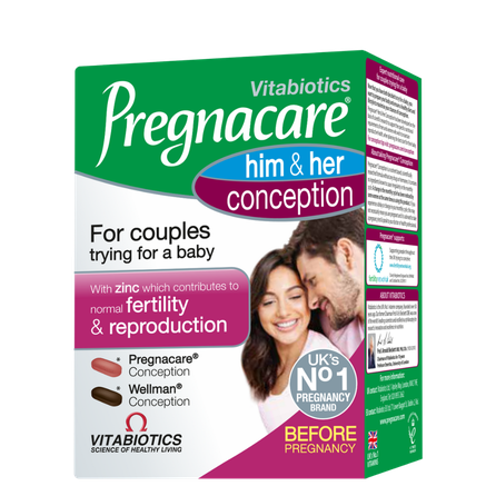 PREGNACARE   Him & Her Conception таблетки, 60 шт.