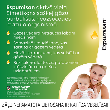 ESPUMISAN  100 mg/ml drops, 30 ml
