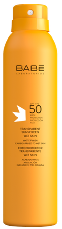 BABE Transparent Sunscreen Wet Skin SPF 50 sunscreen, 200 ml
