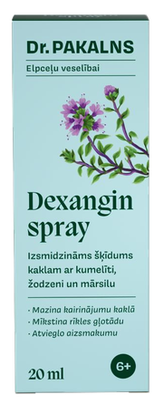 DR. PAKALNS Dexangin sprejs, 20 ml
