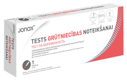 JONAX penālis grūtniecības tests, 1 gab.
