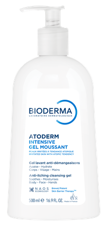 BIODERMA Atoderm Intensive Gel Moussant cleansing foam, 500 ml