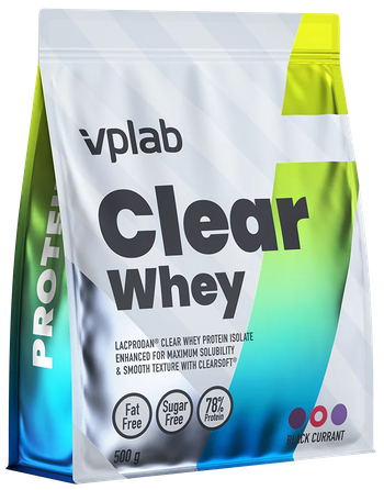 VPLAB Clear Whey Black Currant powder, 500 g