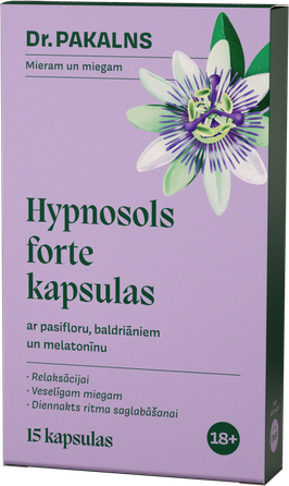 DR. PAKALNS Hypnosols Forte capsules, 15 pcs.