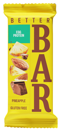 BETTER Pineapple protein bar, 45 g